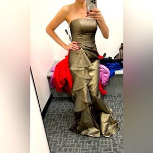 Designer elegant gown by jovani